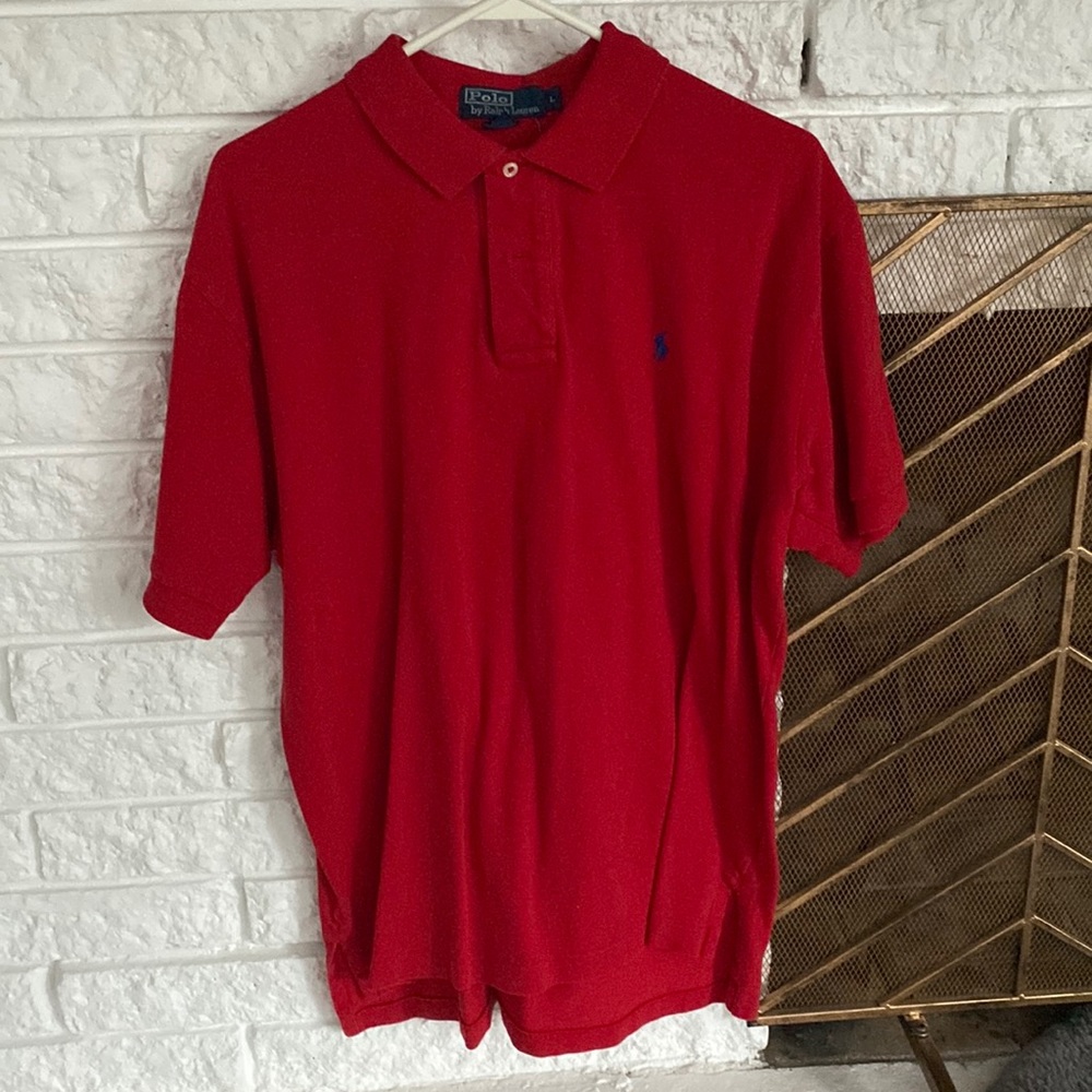 Red Ralph Lauren Polo